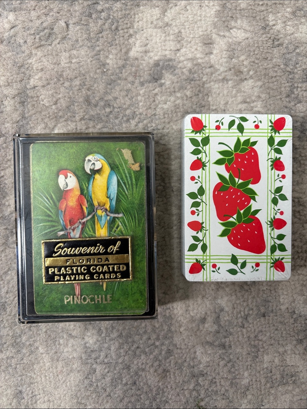 Vintage playing cards